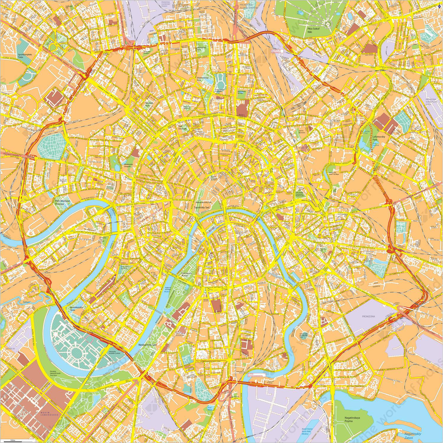 Посмотрим карту москвы. Центральная часть Москвы. Карта Москвы с улицами. ЦАО на карте Москвы. Карта центральной Москвы.