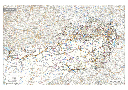 Updated Road Maps of Europe